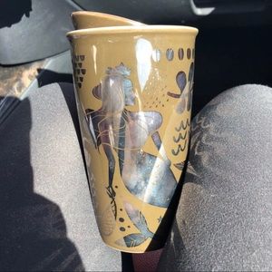 •LAST ONE• DARK BROWN Siren Starbucks Mug